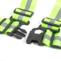 Mayores unisex trabajando montar en funcionamiento de seguridad reflectante Cinturón de hombro Seguridad deportiva Traje de chaleco para niños y adultos